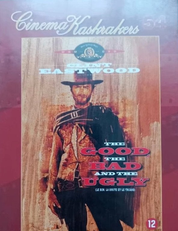 dvd classique The good the bad & the ugly / Clint Eastwood, CD & DVD, DVD | Classiques, Néerlandais, Utilisé, 1940 à 1960, À partir de 12 ans