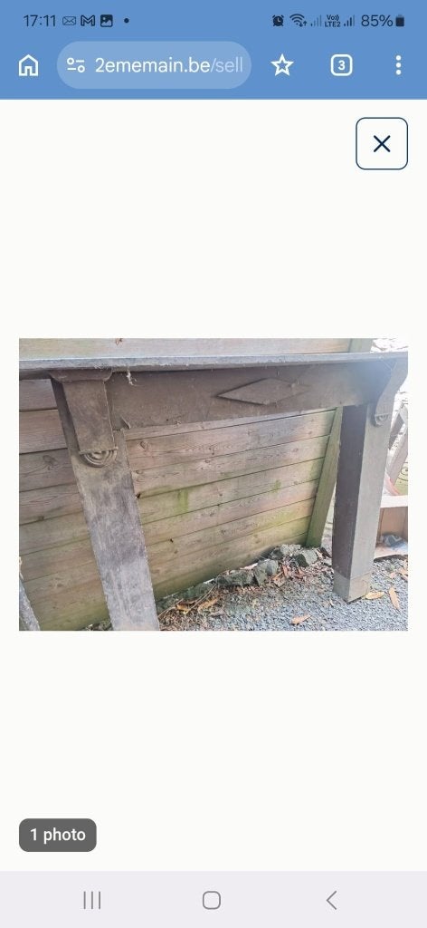 cheminée  en bois à  donner, Huis en Inrichting, Haarden, Ophalen, Overige soorten