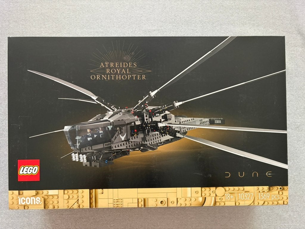 LEGO Icons Dune Atreides Royal Ornithopter (10327), Neuf, Lego, Ensemble complet, Enlèvement