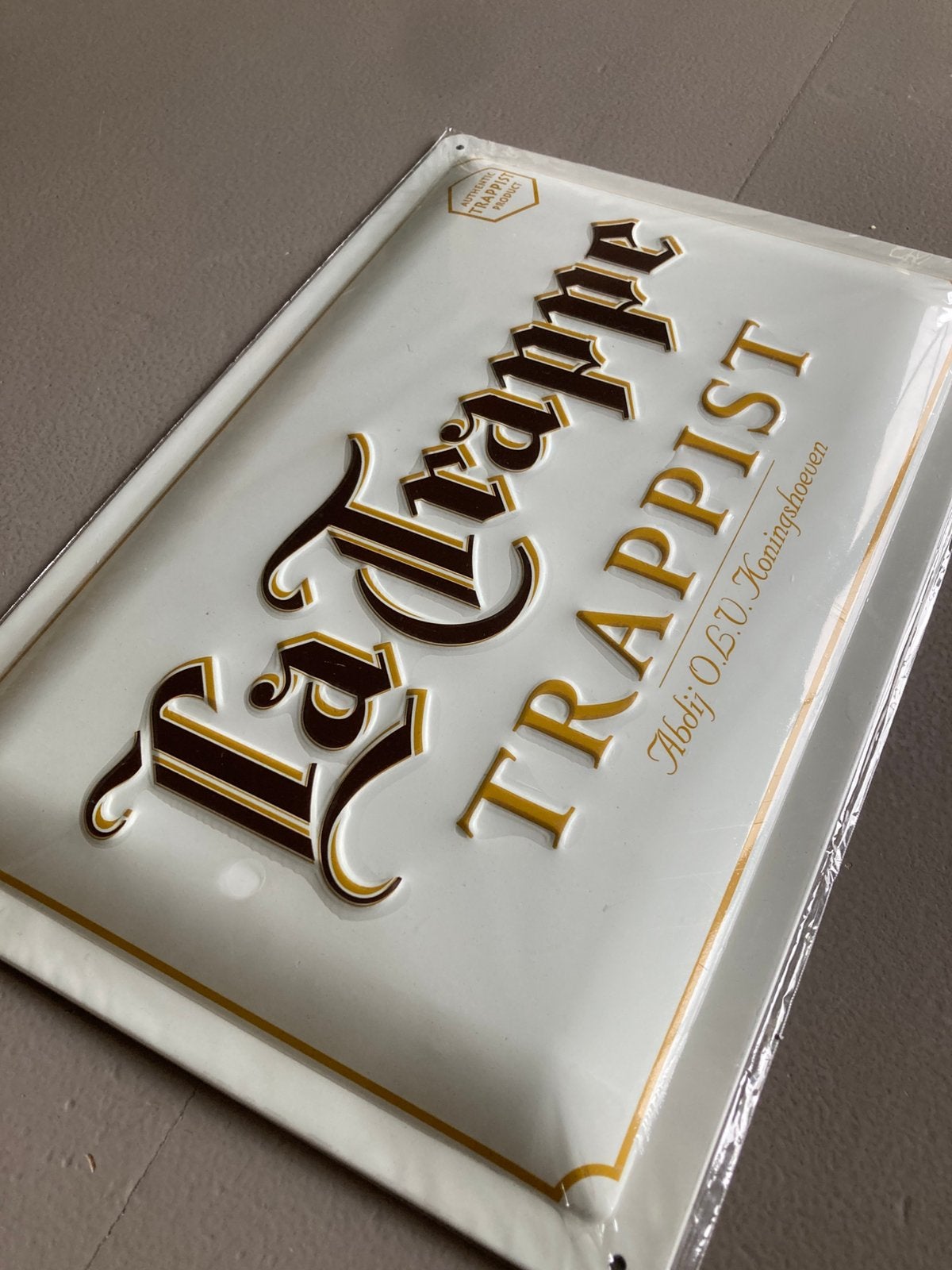 La Trappe trappist in reliëf, Collections, Enlèvement ou Envoi, Comme neuf, La Trappe