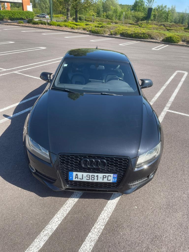 Audi A5 coupe 3L V6 Quattro finition Sline ( échange ), Cuir, Achat, Noir, Diesel