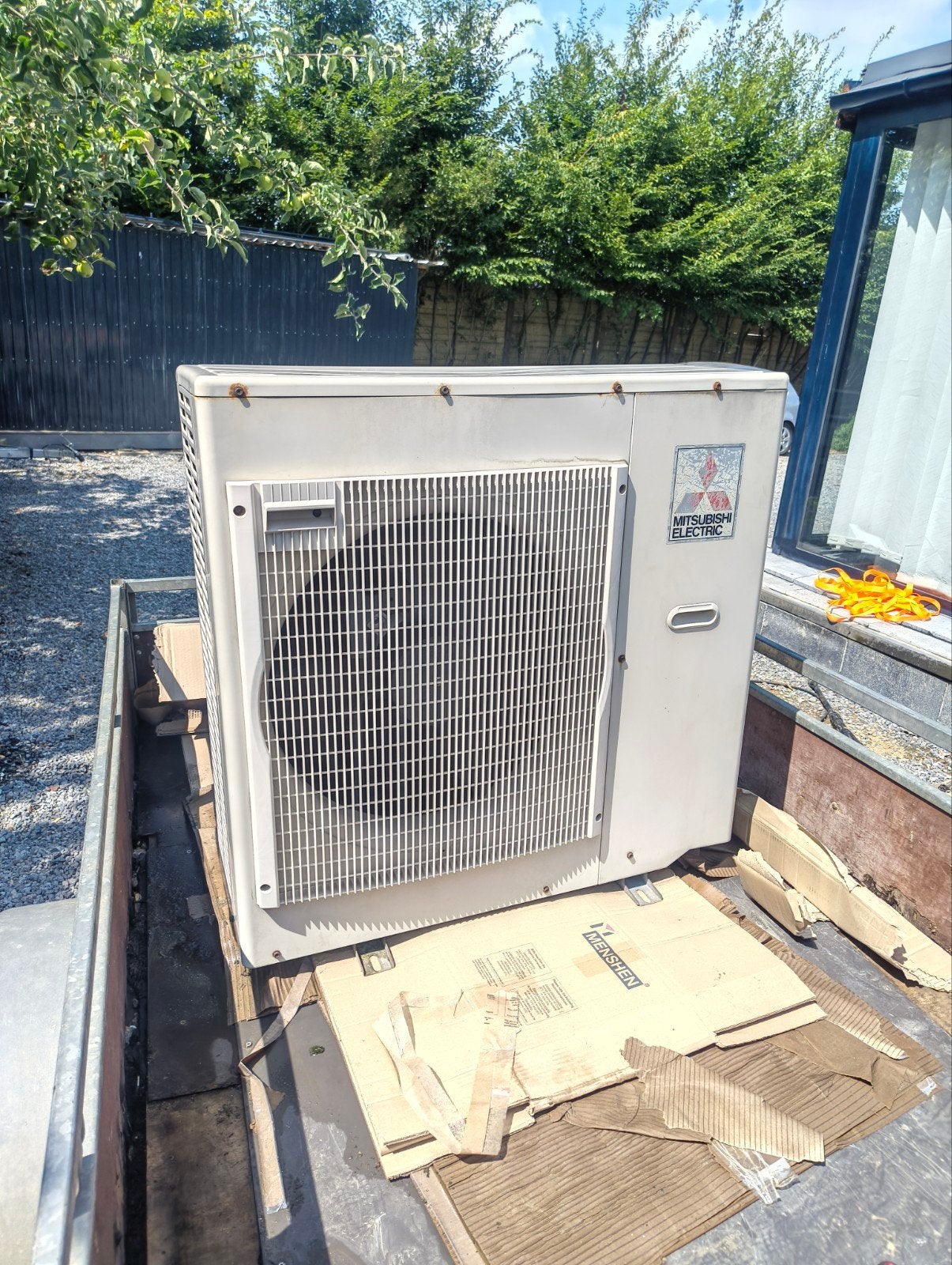 Mitsubishi Electric multisplit airco 4 binnenunits + buitenu, Doe-het-zelf en Bouw, Ophalen, Gebruikt