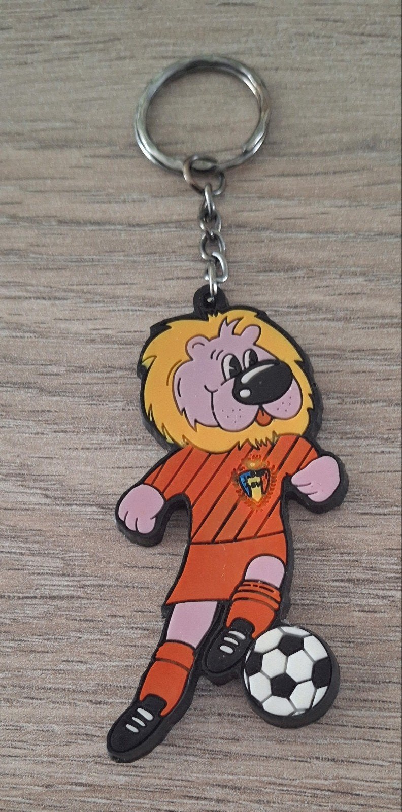 Sleutelhanger Rode Duivels leeuw KBVB, Ophalen of Verzenden, Zo goed als nieuw, Knuffel of Figuurtje