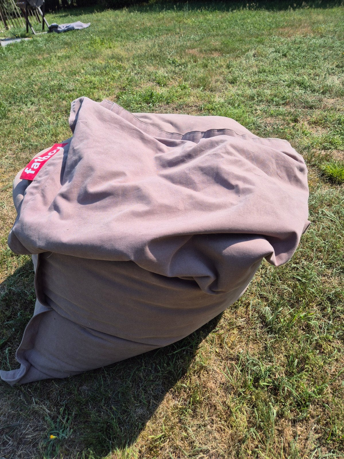 Fatboy zitzak taupe, Huis en Inrichting, Zitzakken, Ophalen, Zitzak