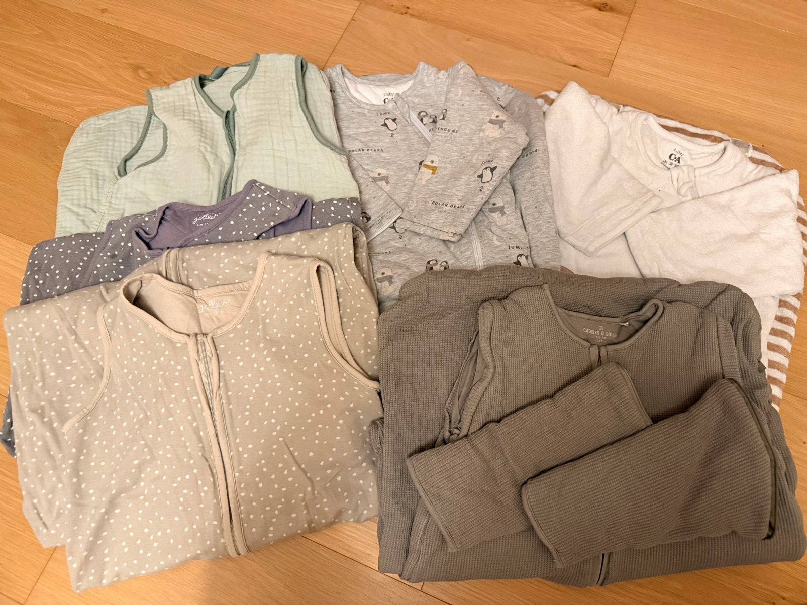 Slaapzakken winter - zomer, 110, Kinderen en Baby's, Babykleding | Overige, Ophalen, Gebruikt