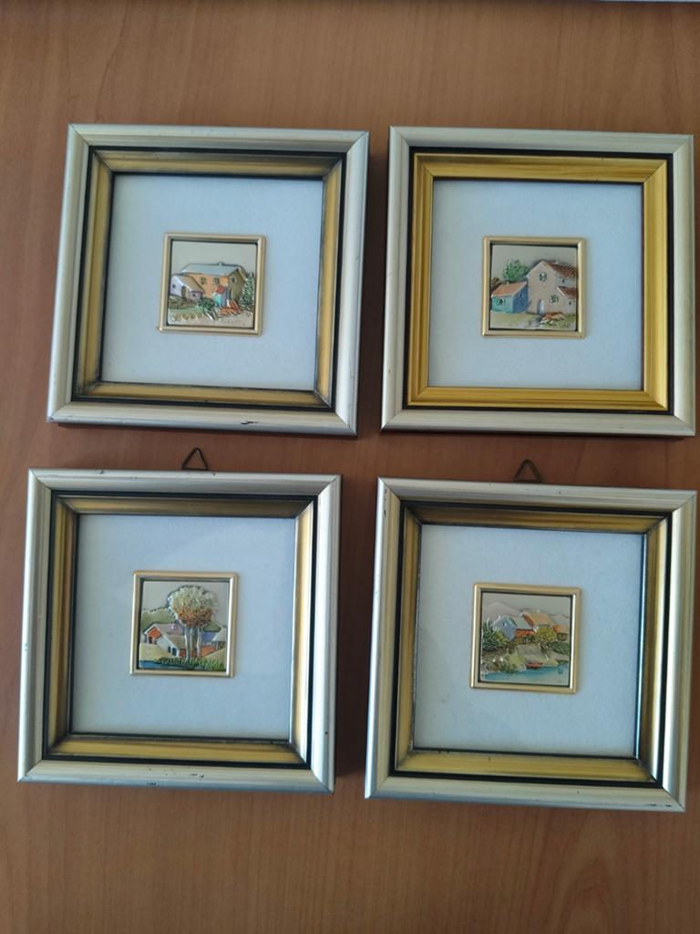Tableaux en argent 925, Maison & Meubles, Enlèvement ou Envoi