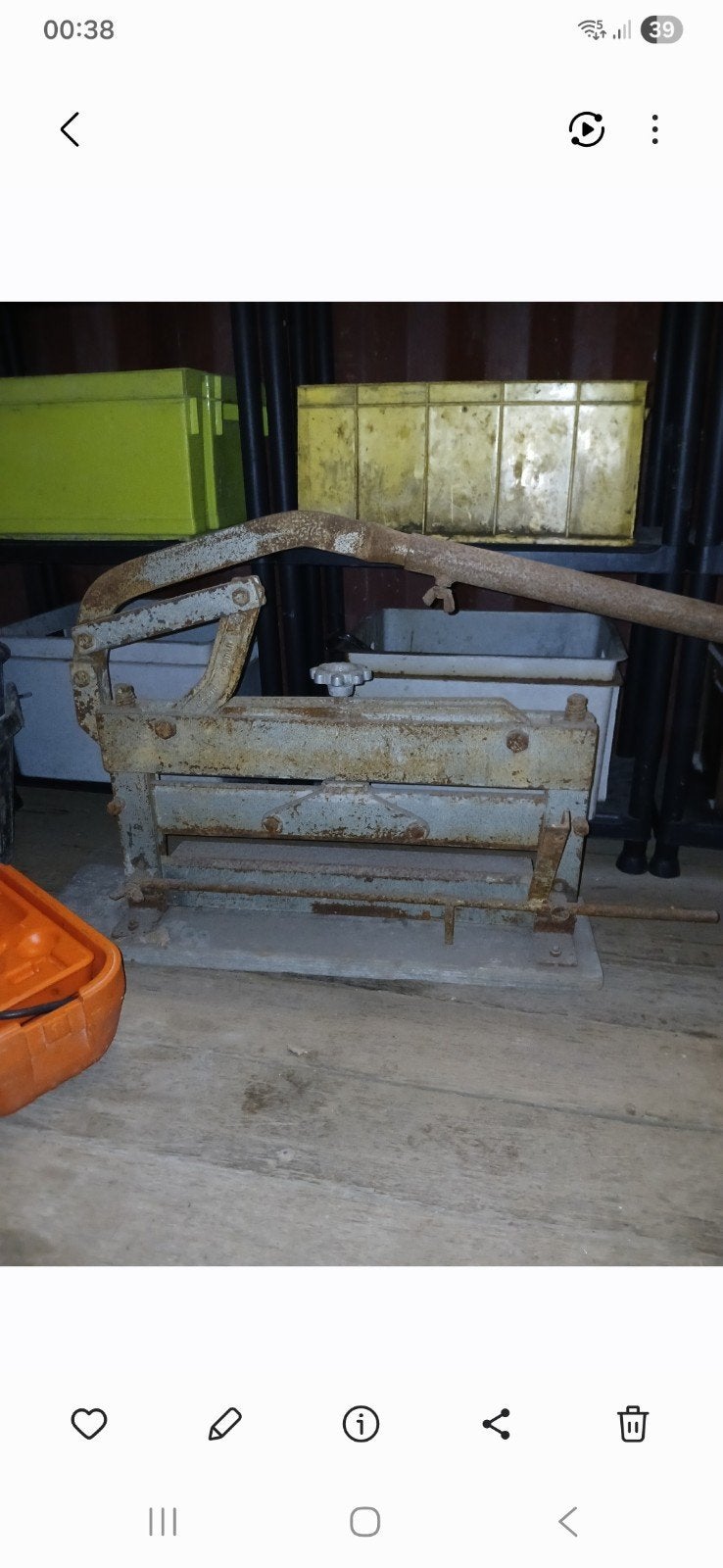 Coupe klinkers, Enlèvement