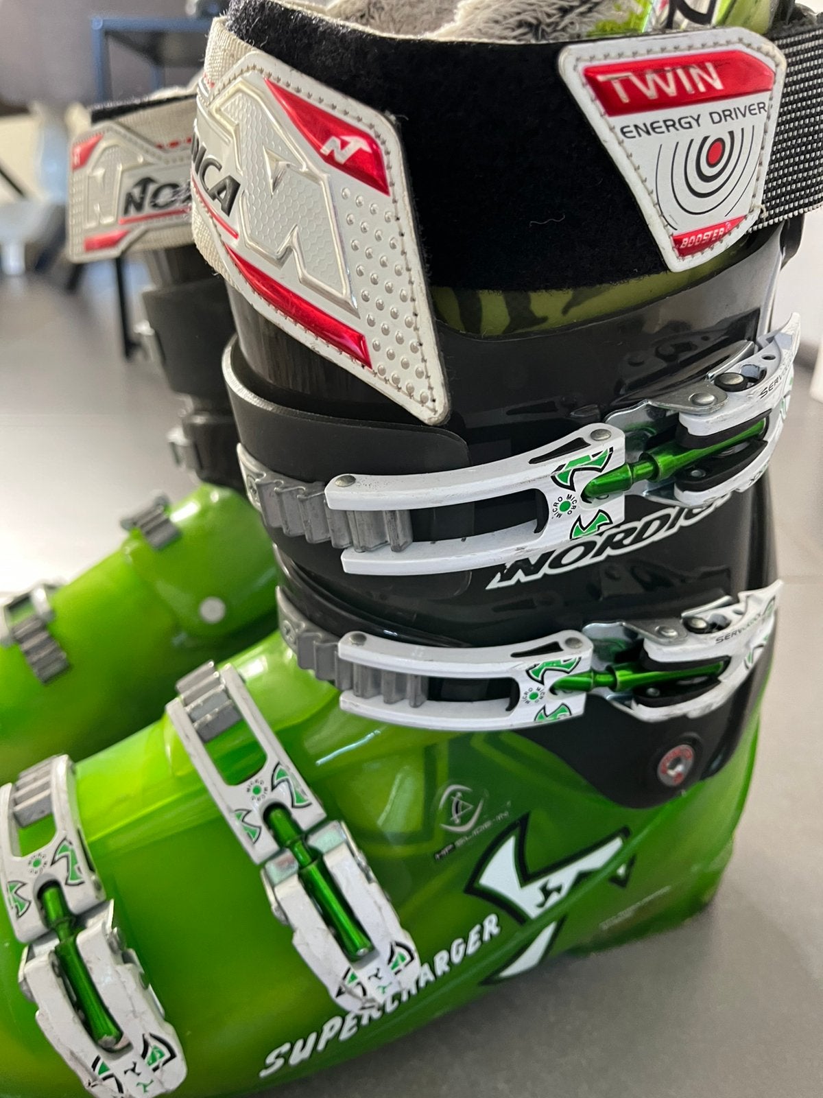 Skibotten, Ophalen, Gebruikt, Schoenen, Nordica