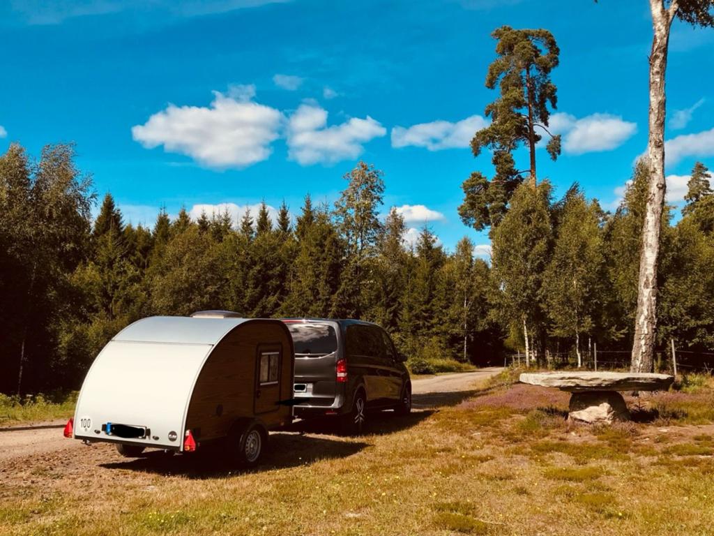 Kulba woody teardrop caravan, Tot en met 2, Particulier, Luifel, 500 - 750 kg