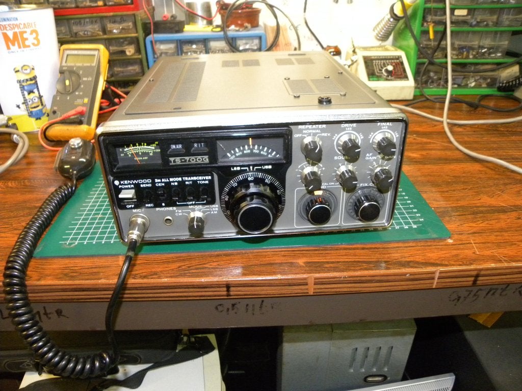 igst Kenwood TS-700-G basis transceiver 144/145 mhz all mode, Telecommunicatie, Ophalen, Gebruikt, Zender en Ontvanger