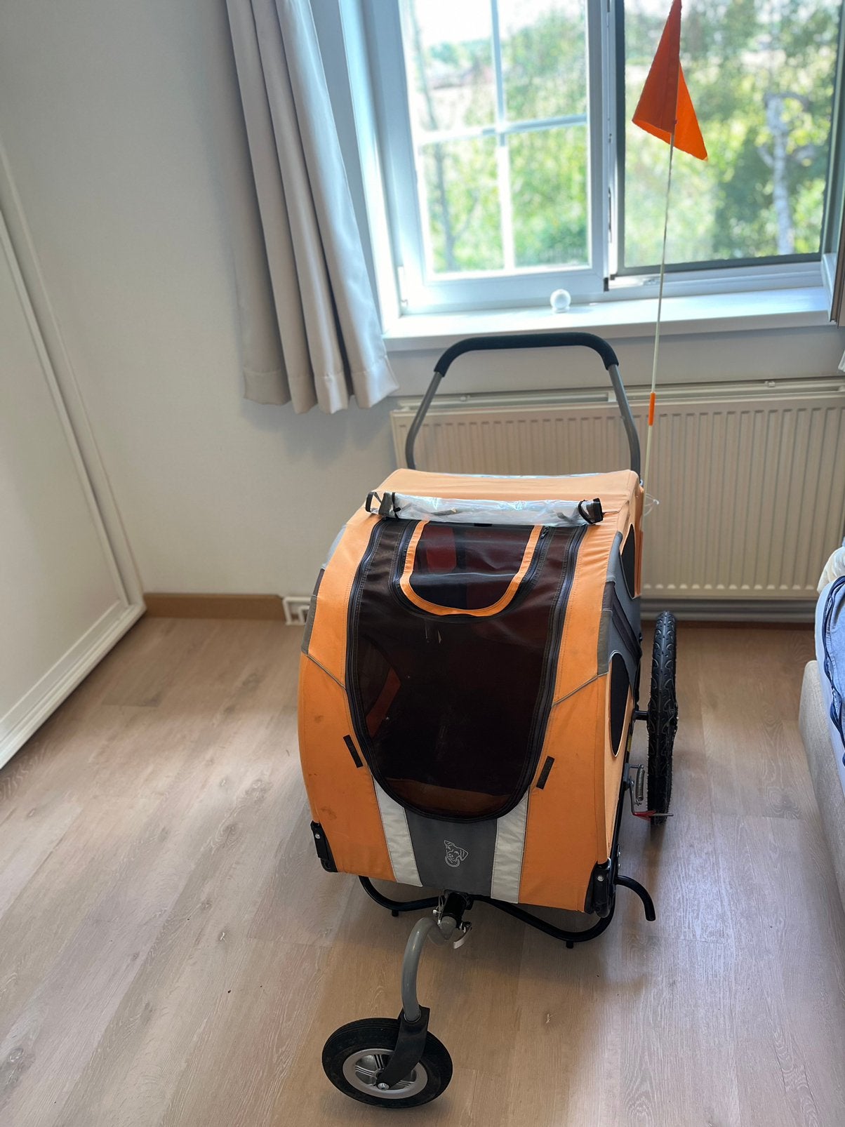 Doggyride XL (grote honden) incl. alle accessoires, Dieren en Toebehoren, Doggyride, Ophalen, Gebruikt, Hondenfietskar