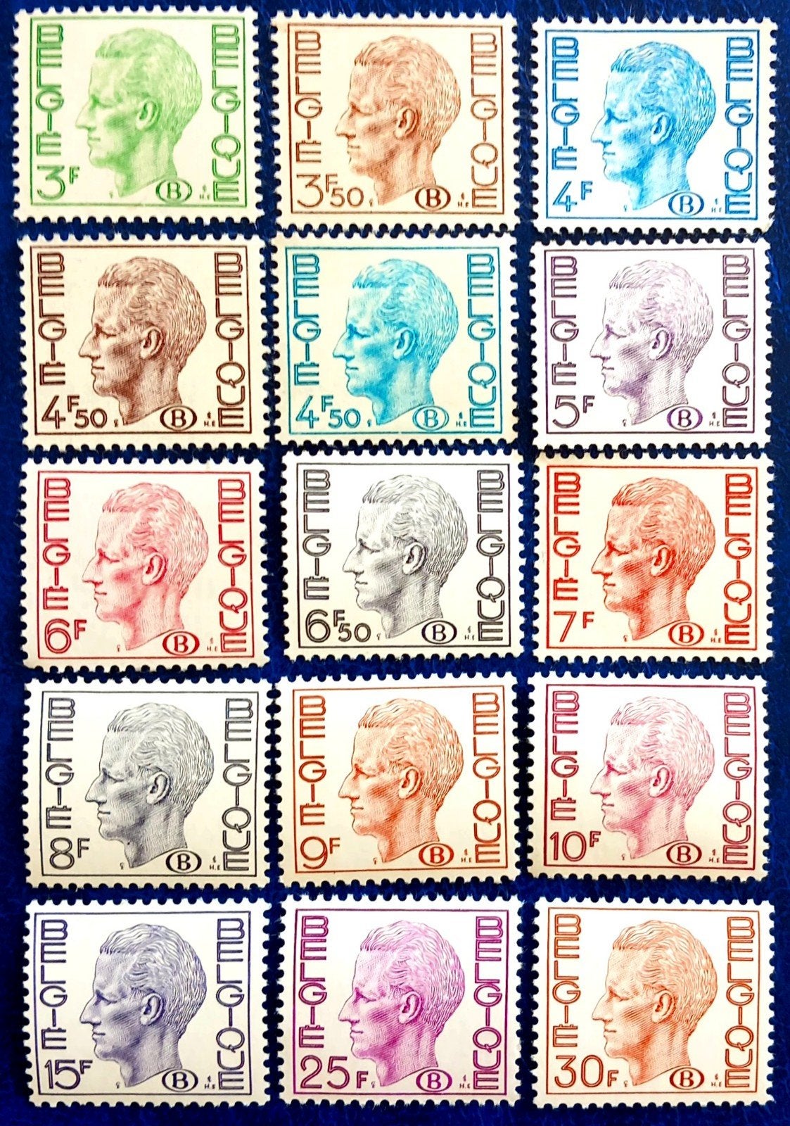 1971 Baudouin Elström - Timbres de Service MNH **, Neuf, Non oblitéré, Gomme originale, Envoi