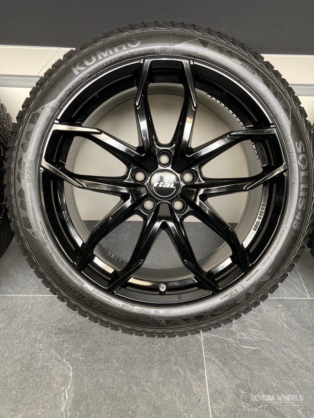 19” Mazda CX30 velgen + allseason banden 5x114.3 TPMS Rial, Auto-onderdelen, Banden en Velgen, 19 inch, Gebruikt, -, -