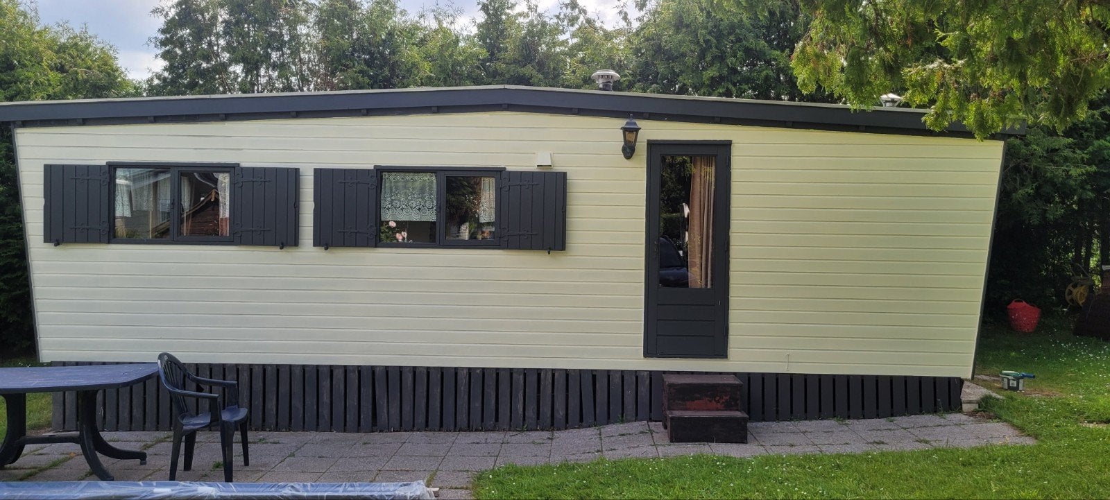 Mobil-home en bois rénové, Immo, Buitenverblijven te koop, Provincie Vlaams-Brabant, Chalet