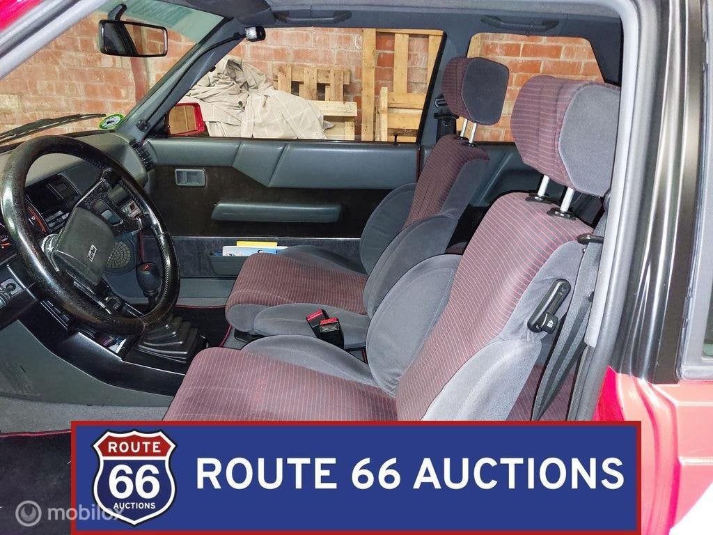 Renault 11 Turbo | 1987 | Route 66 Auctions, Renault, Zwart, Bedrijf, Handgeschakeld