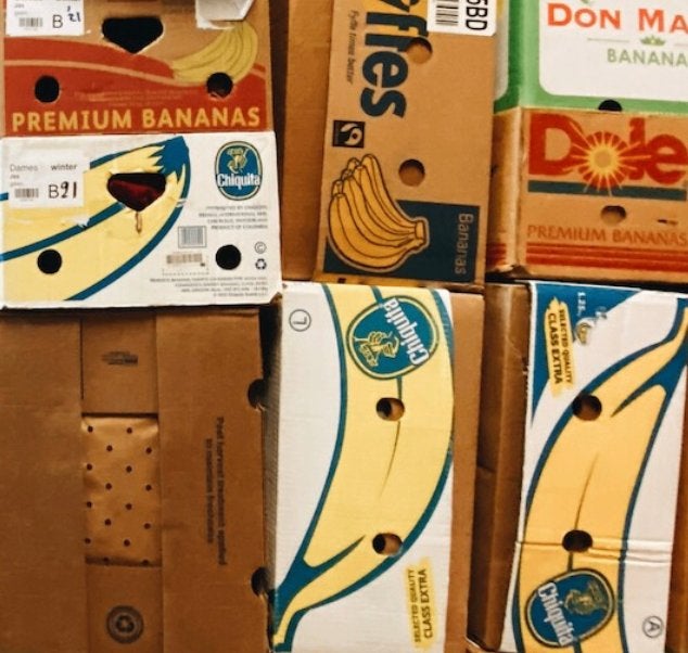 bananendozen verhuisdozen 10 stuks gratis, Doe-het-zelf en Bouw, Kratten en Dozen, Ophalen, Gebruikt, Doos