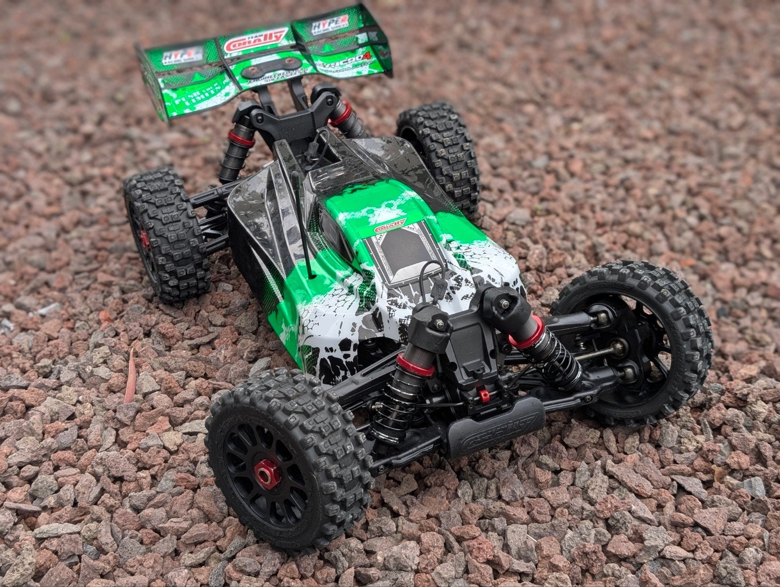 Syncro4 + nieuwe batterij + lader + ...., Ophalen of Verzenden, Schaal 1:8, Elektro, RTR (Ready to Run)