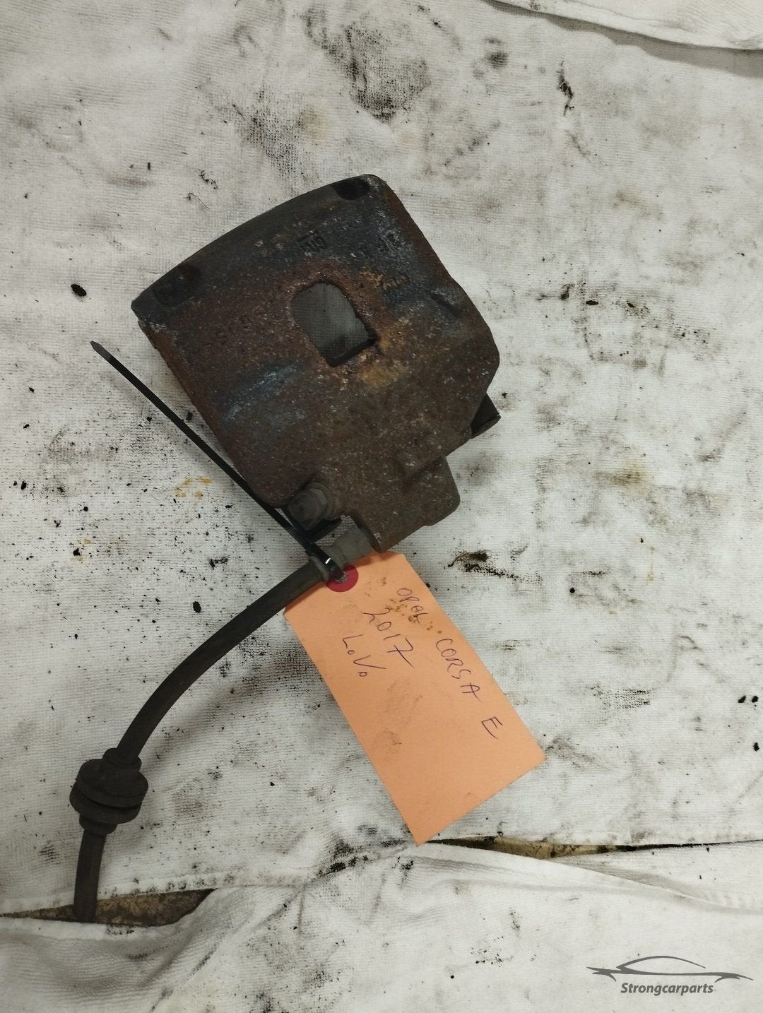Remklauw Corsa E links voor 95517020, Gebruikt, -, -, Opel