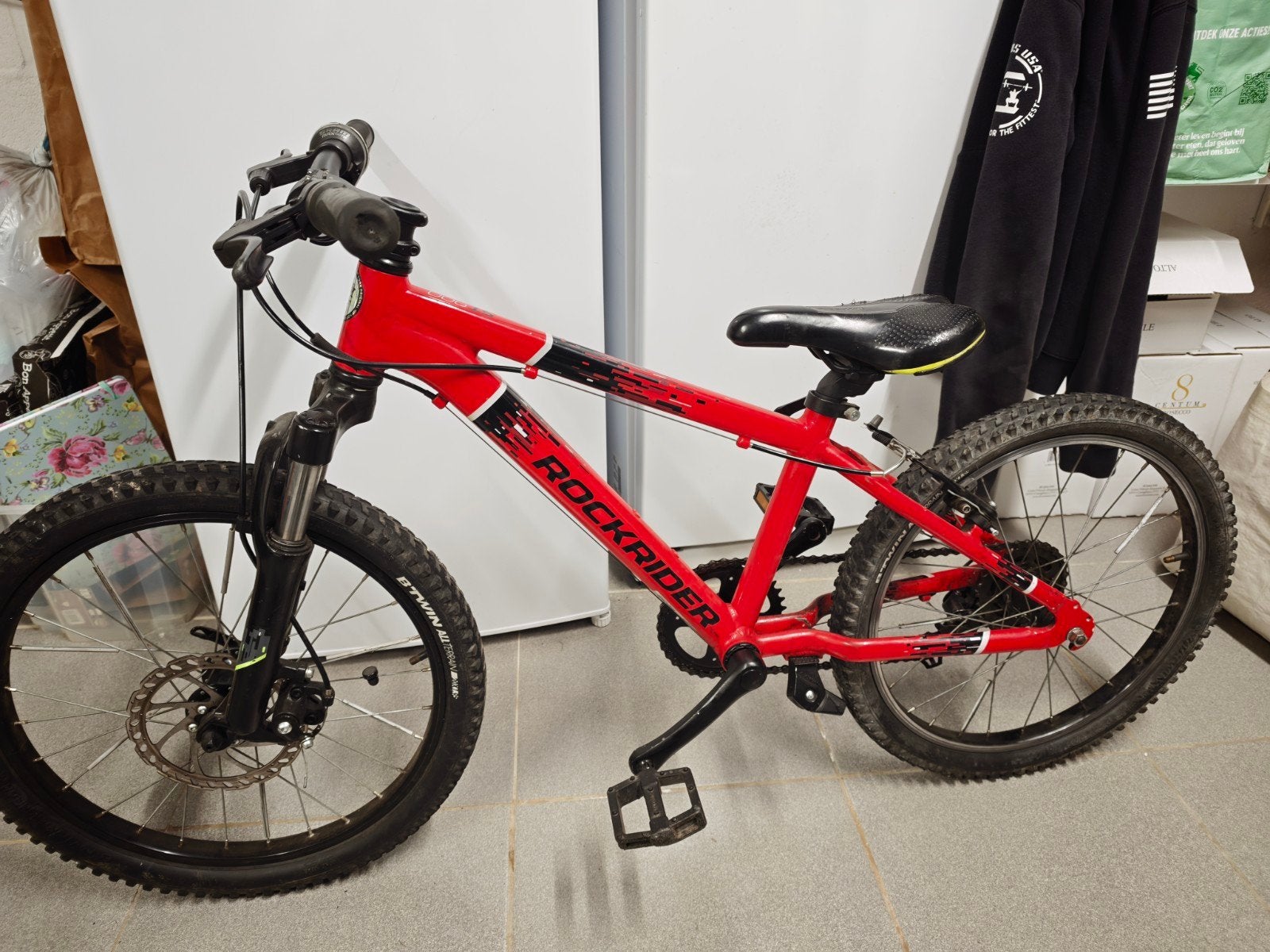 Rockrider ST900 20" 6 tot 9 jaar 120 tot 135 cm, Fietsen en Brommers, Hardtail, Ophalen, Gebruikt, Schijfrem