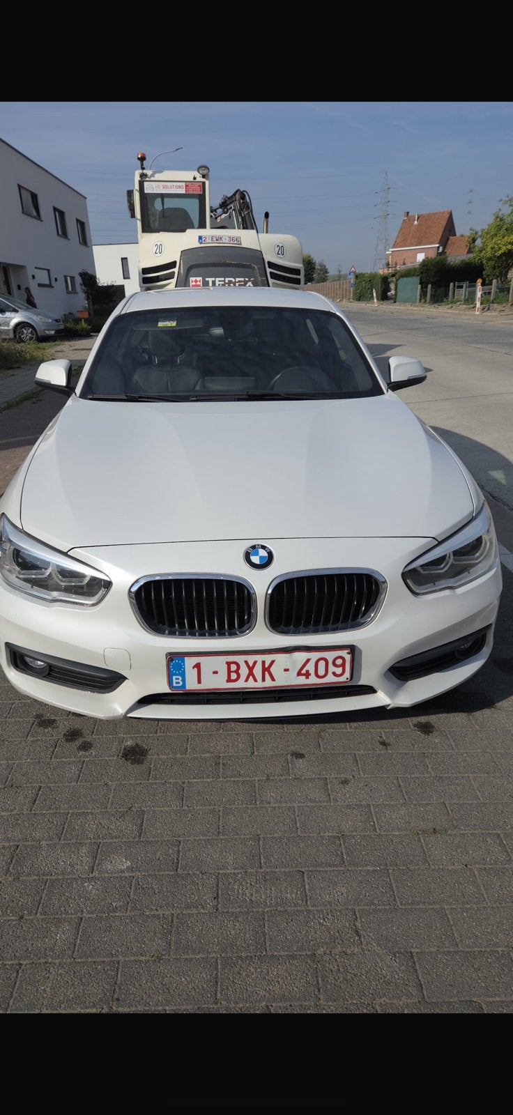 Bmw 116d automaat 11/2016 euro6, Auto's, Automaat, 1 Reeks, Euro 6, Wit