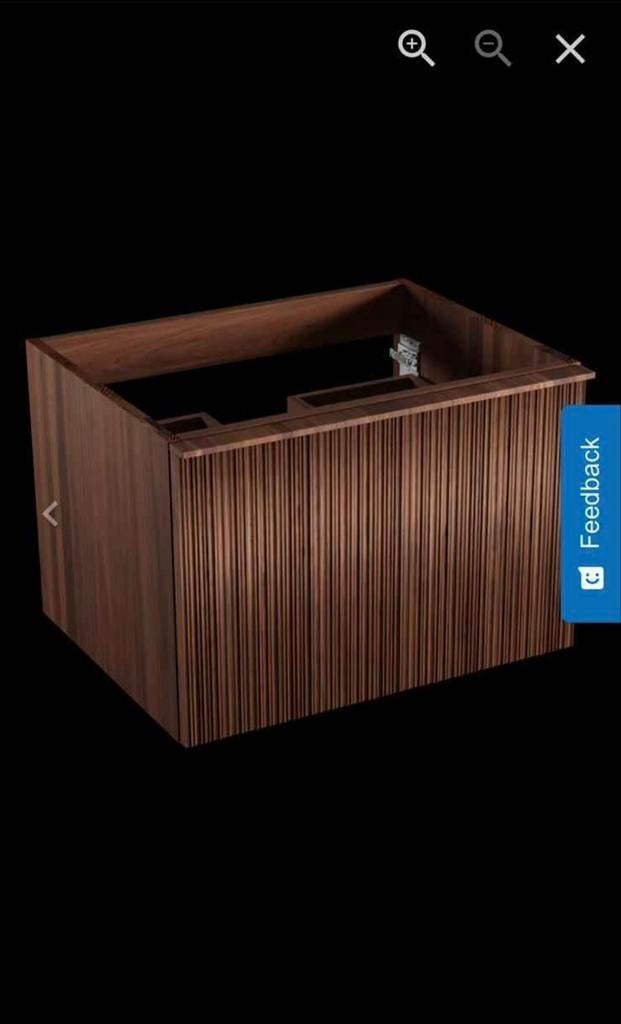X2o Balmani Forma - meuble sous lavabo noyer américain, Maison & Meubles, Salle de bain | Meubles de Salle de bain, Comme neuf