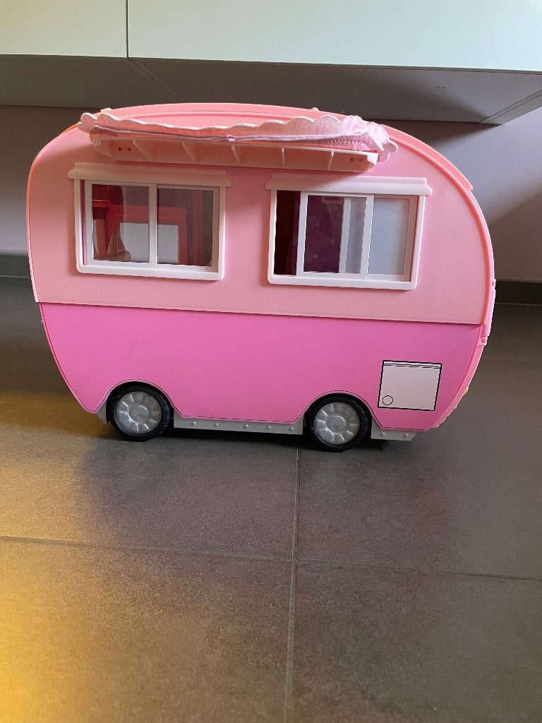 Nanana camper, Ophalen, Zo goed als nieuw, Poppenhuis