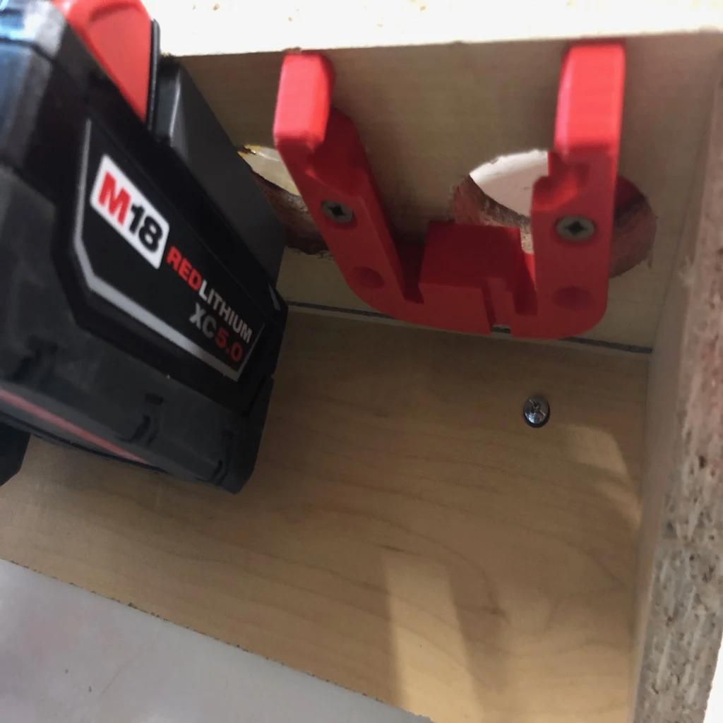Milwaukee M18 Accu Houder / Muurbeugel, Ophalen of Verzenden, Nieuw