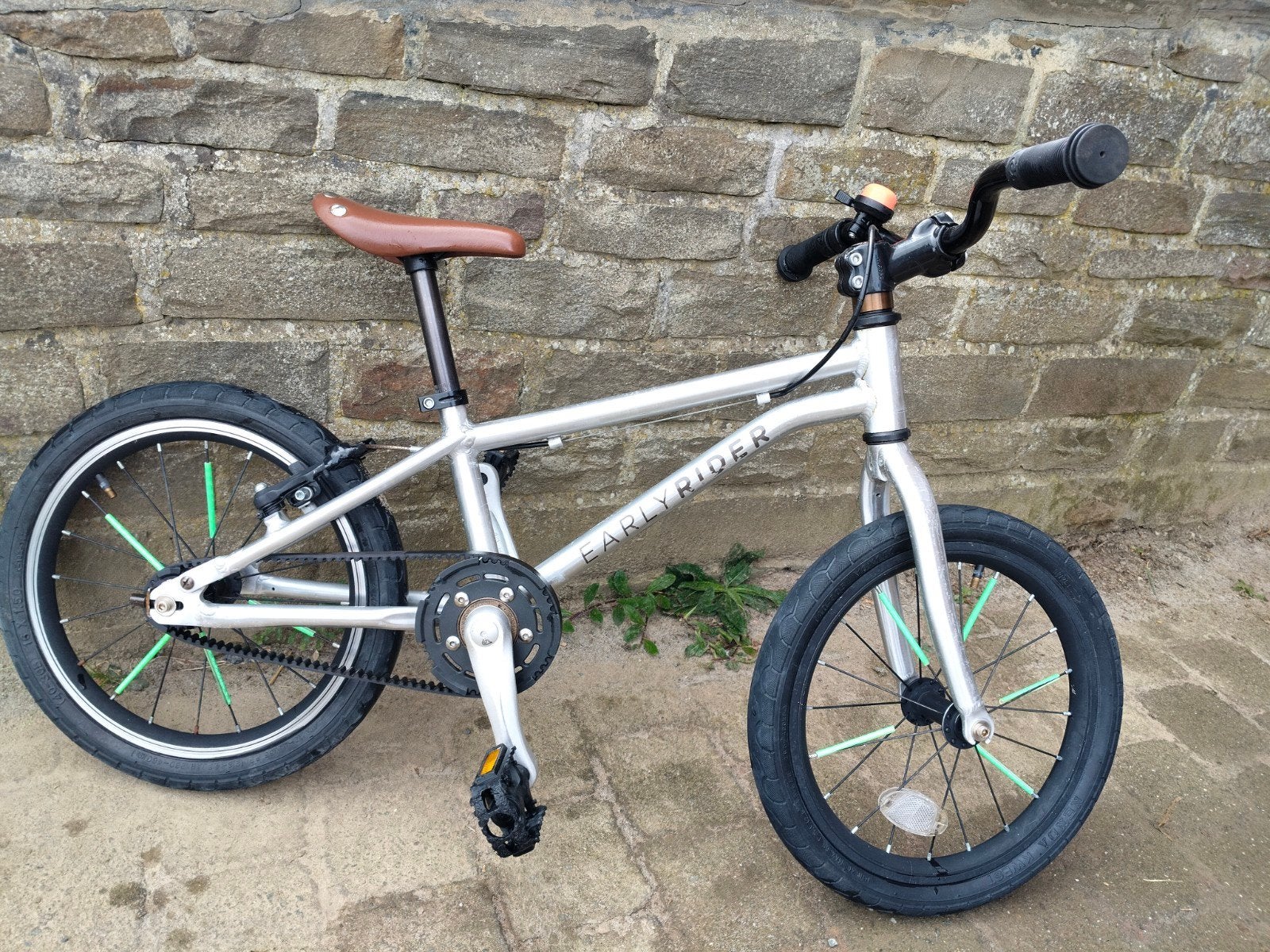Early Rider Belter 16 inch - met riem, Fietsen en Brommers, Fietsen | Kinderfietsjes, Ophalen, Gebruikt, Velgrem, 16 tot 20 inch
