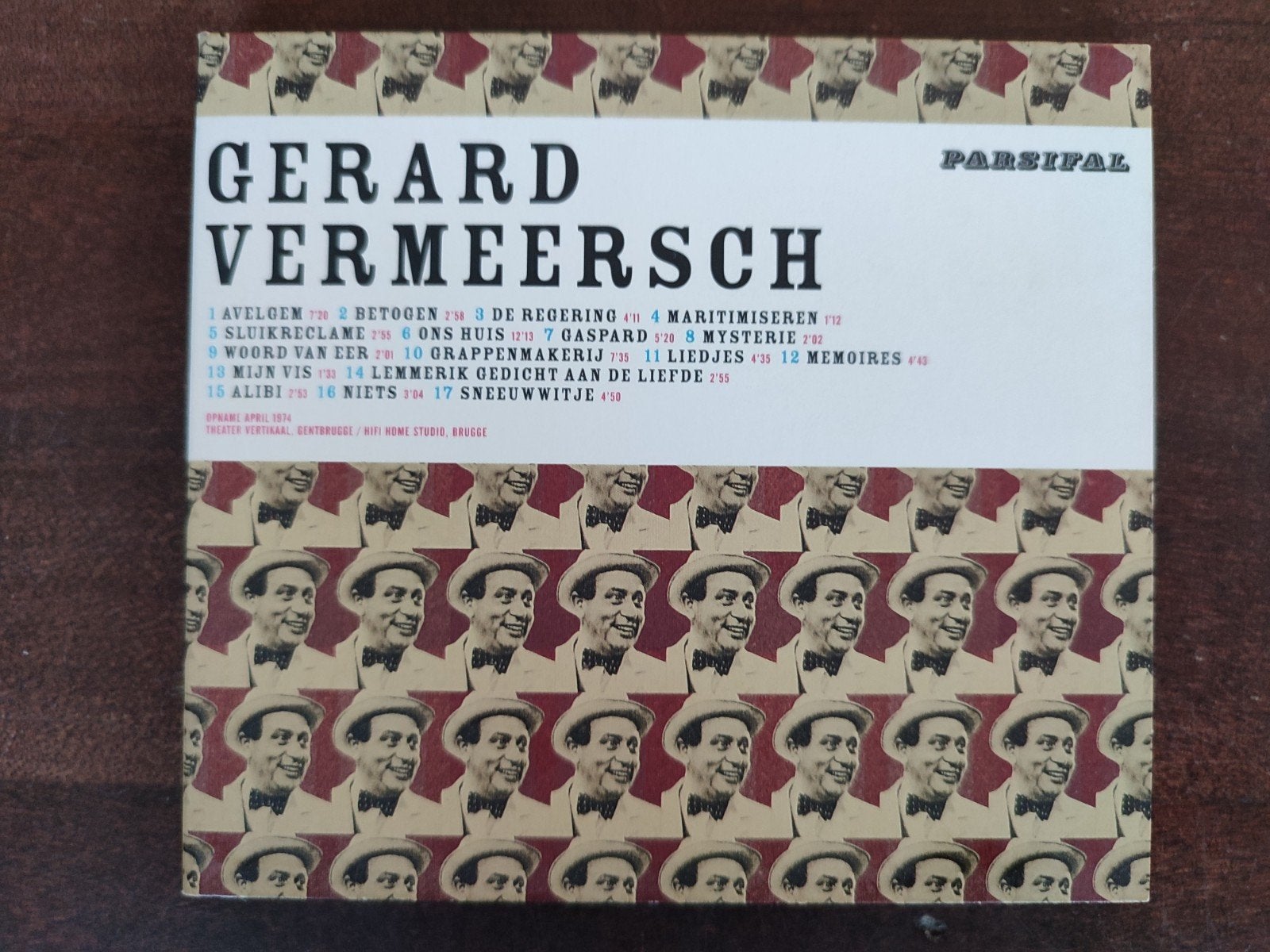 CD : GERARD VERMEERSCH, Ophalen of Verzenden, Zo goed als nieuw