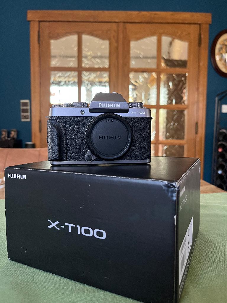 Appareil photo système Fujifilm XT100, TV, Hi-fi & Vidéo, Appareils photo numériques, Enlèvement, Comme neuf, 24 Mégapixel, Fuji