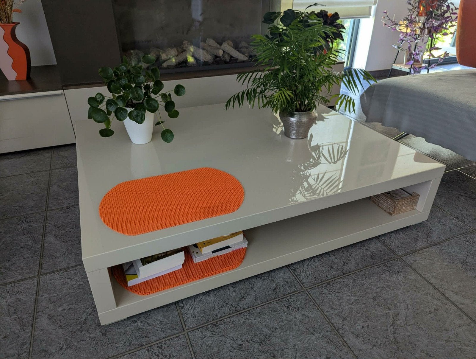 Table basse Misura Emme, Maison & Meubles, 100 à 150 cm, Design, Comme neuf, Enlèvement