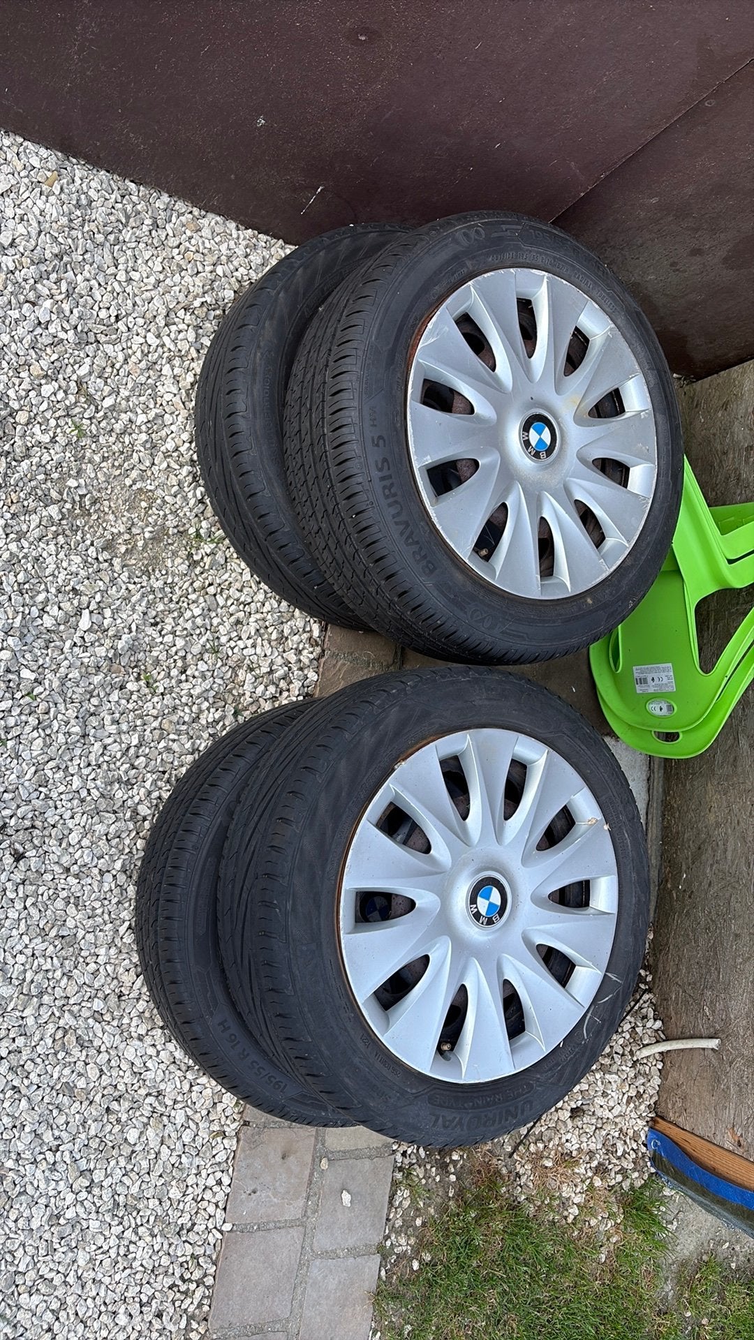 Jantes en taule bmw, Autos : Pièces & Accessoires, Pneus & Jantes, Pneus et Jantes, 16 pouces, Pneus été, Enlèvement