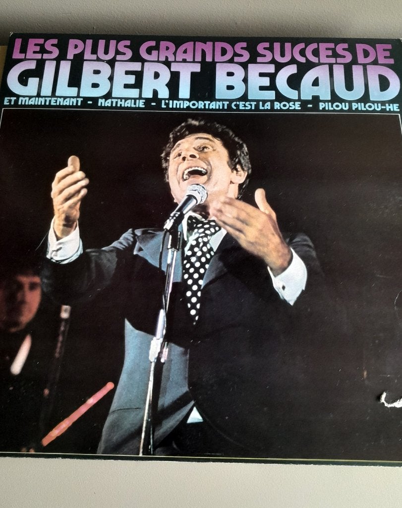 Les Plus Grands Succes De Gilbert Becaud, Ophalen of Verzenden