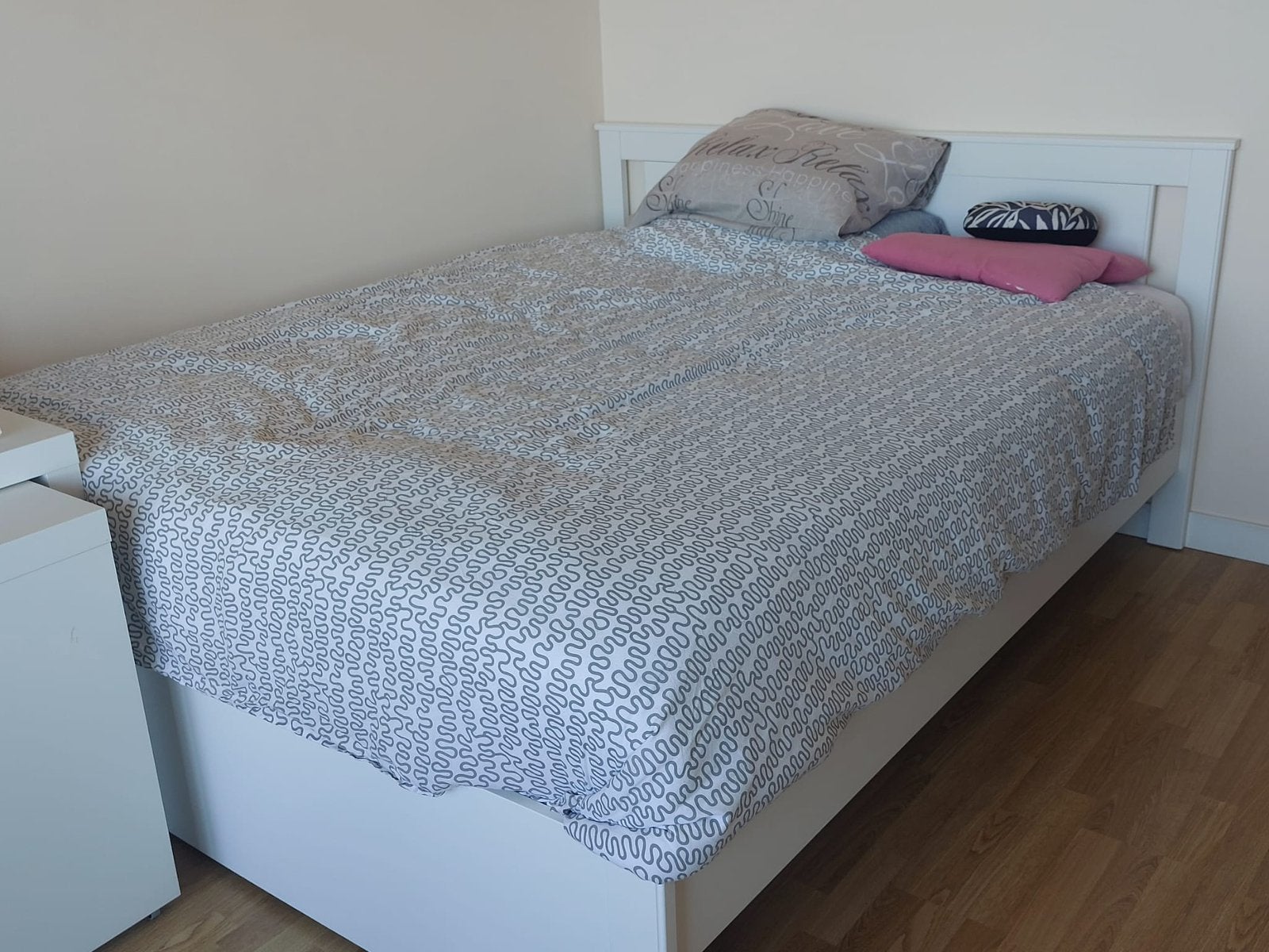 Groot wit bed, Enlèvement, Comme neuf