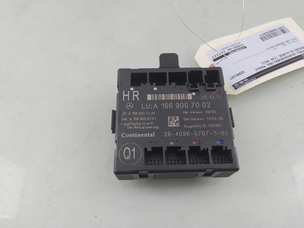 ORDINATEUR VEROUILLAGE CENTRALISE ML III (166), Utilisé, Mercedes-Benz