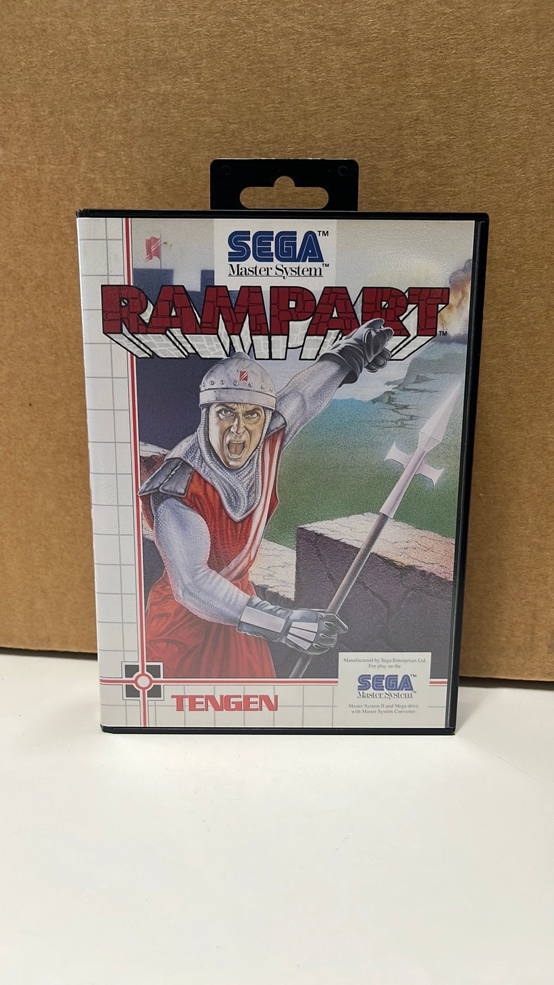 Sega Mega Drive - Rampart, Games en Spelcomputers, Ophalen of Verzenden, Zo goed als nieuw, Mega Drive