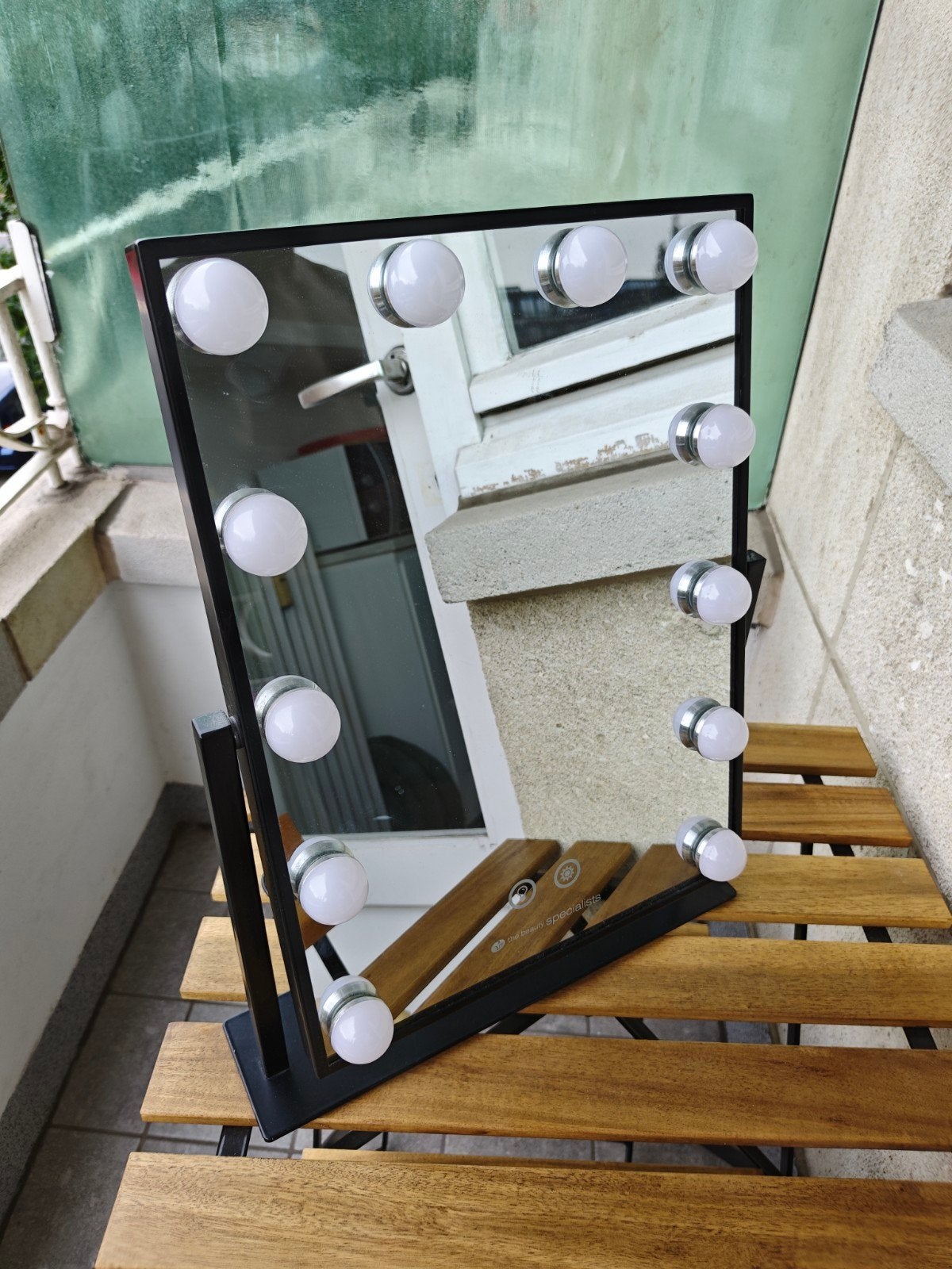 LED-lichtgevende make-upspiegel, Ophalen, Minder dan 50 cm, Zo goed als nieuw, Minder dan 100 cm