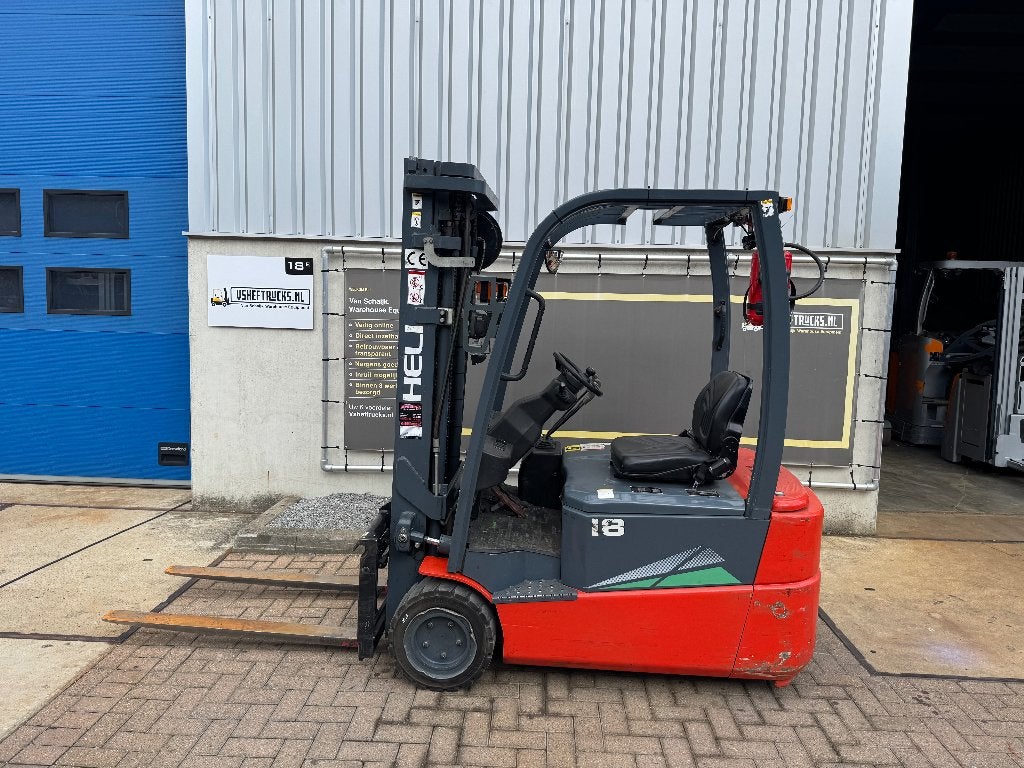 Chariot élévateur triplex électrique VS-22993 Heli CPD18, Enlèvement ou Envoi, Utilisé