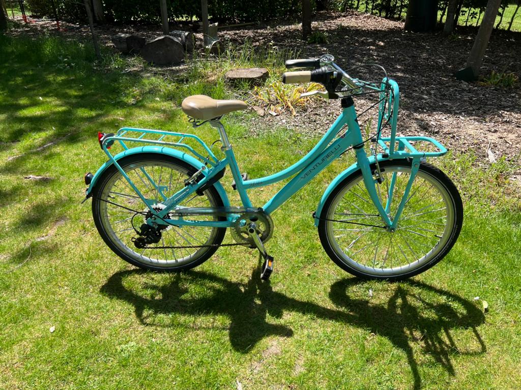 Ventrulli meisjes fiets, Fietsen en Brommers, Fietsen | Meisjes, Ophalen, 24 inch