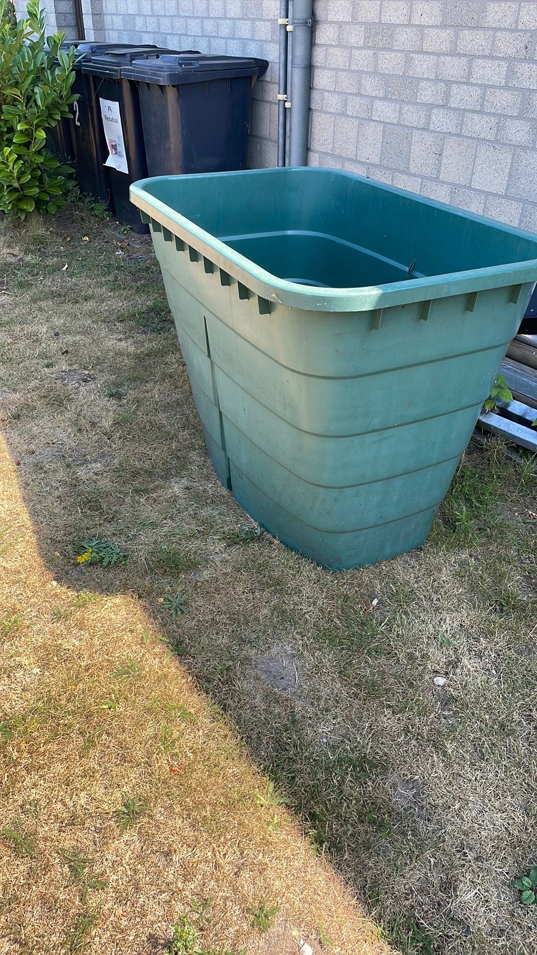 Regenton, 150 liter of meer, Ophalen, Gebruikt, Kunststof