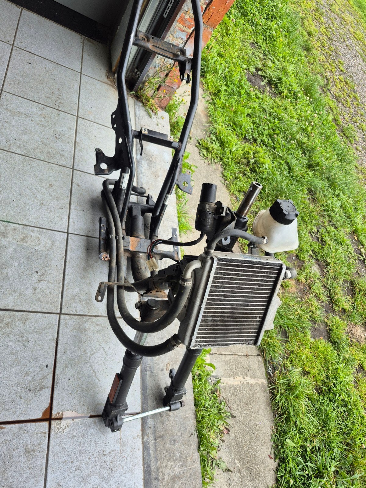 SR50 Frame, Fietsen en Brommers, Brommeronderdelen | Algemeen, Ophalen, Gebruikt, Frame, Aprillia