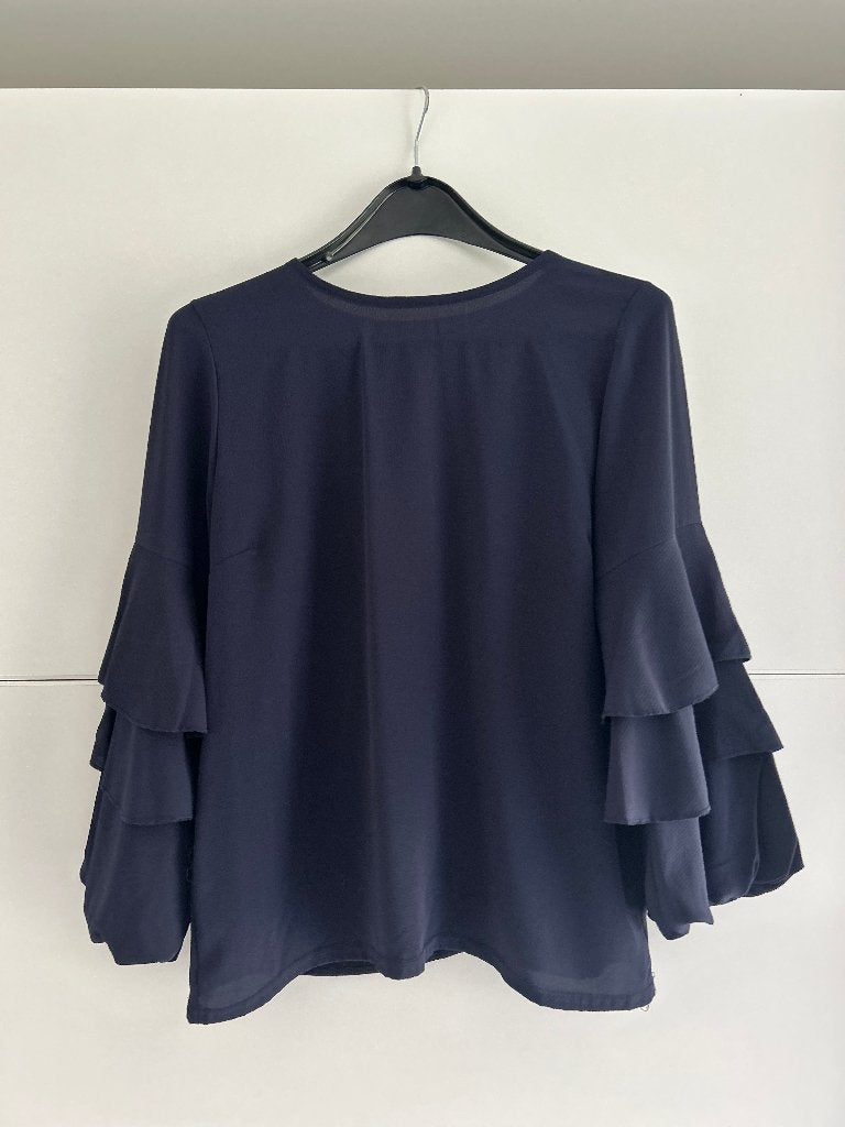 Love U donkerblauwe blouse, Maat 38/40 (M), Blauw, Love U, Ophalen of Verzenden
