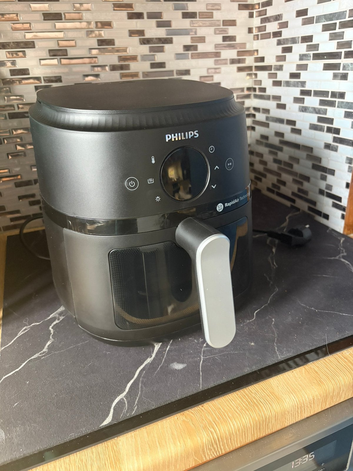 Philips - NA230/00 - Hetelucht friteuse - Rapid Air - 6,2L, Electroménager, Enlèvement ou Envoi, Comme neuf