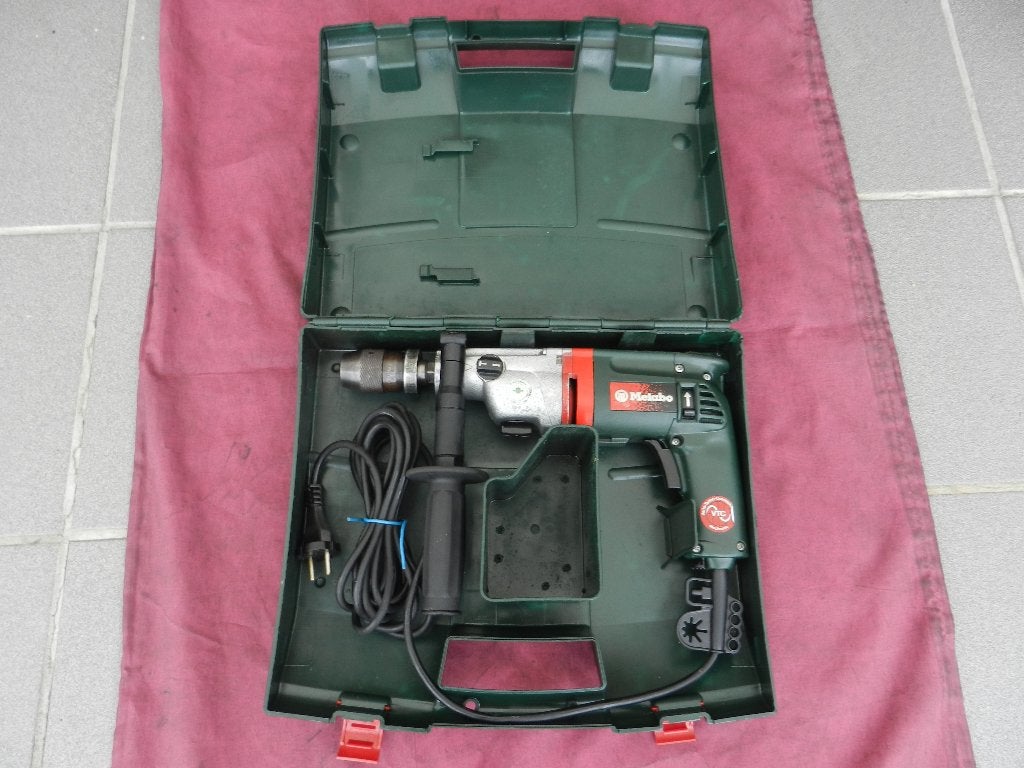 Metabo sb E 1000/2 S-R+L Signal Plus Boormachine, 600 watt of meer, Ophalen, Boormachine, Klopboormechanisme