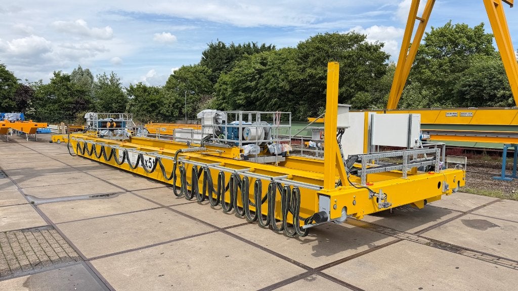 Rolbrug Demag / 16.700 mm / 2x 5 ton / 2021 / igst, Doe-het-zelf en Bouw, Ophalen, Gebruikt, Elektrisch
