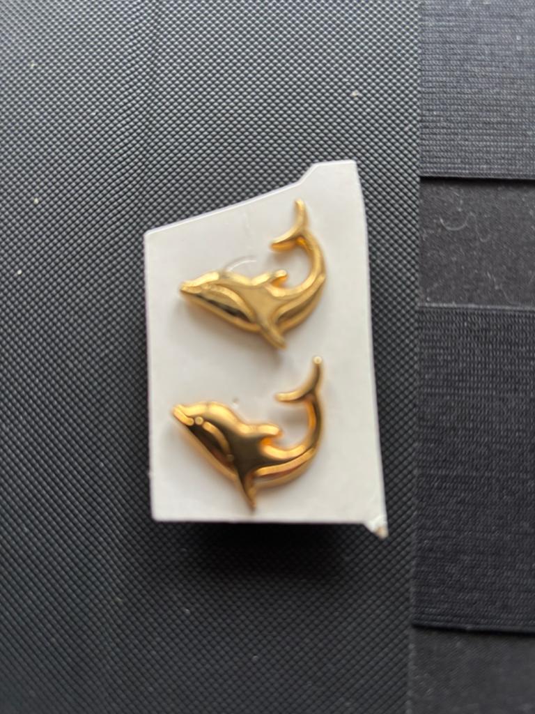 Oorbellen stekers , dolfijn, blijven mooi, Bijoux, Sacs & Beauté, Boucles d'oreilles, Enlèvement