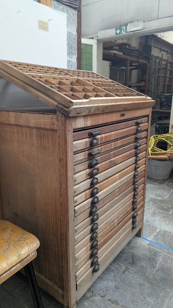 Antieke letterkast, Enlèvement, Utilisé
