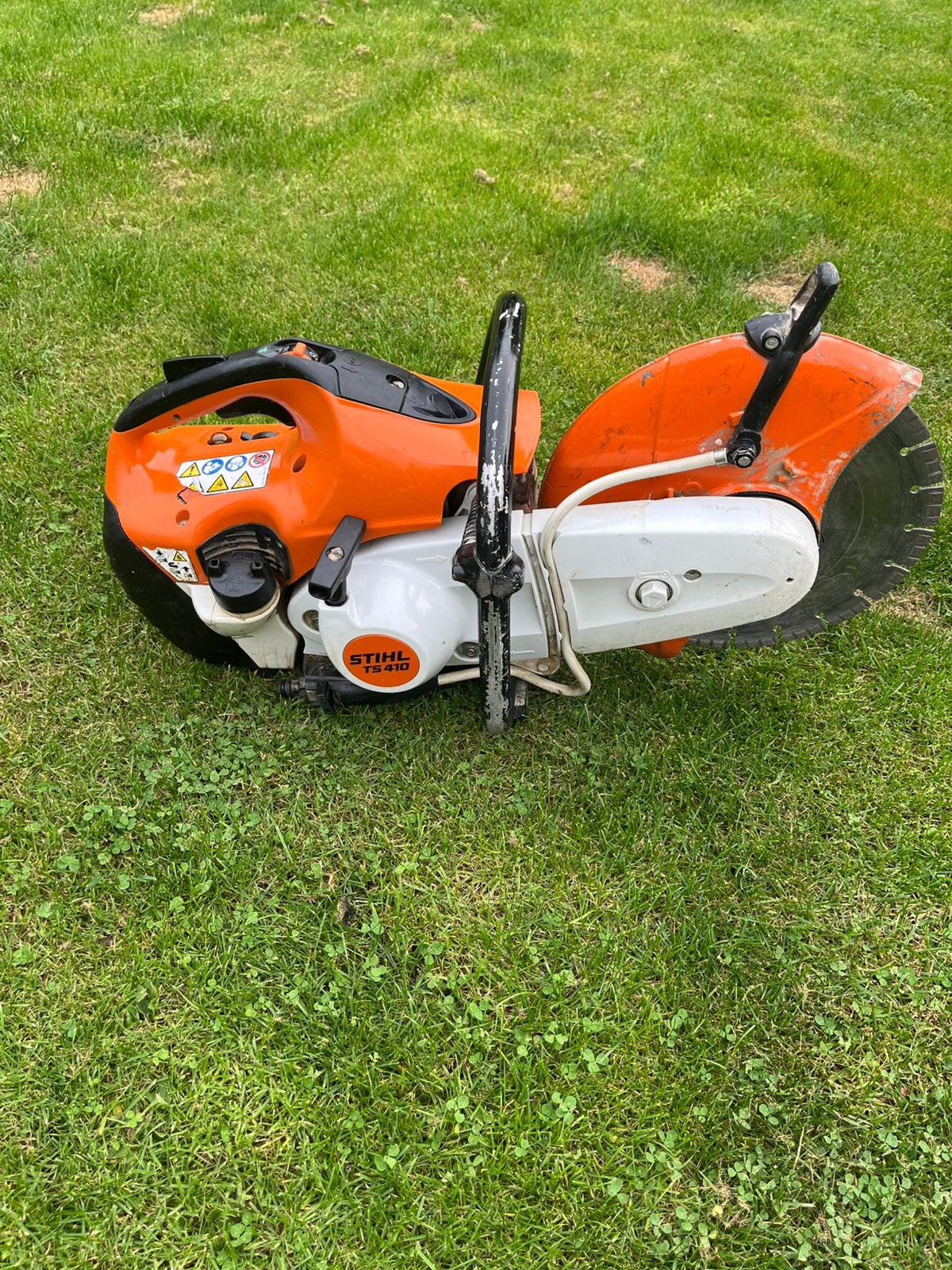 09/2021 Stihl TS410 Doorslijper, Ophalen, Zo goed als nieuw