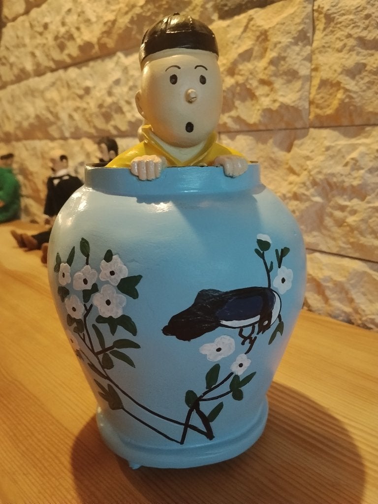 Statue tintin copie, Collections, Enlèvement, Tintin, Comme neuf, Statue ou Figurine
