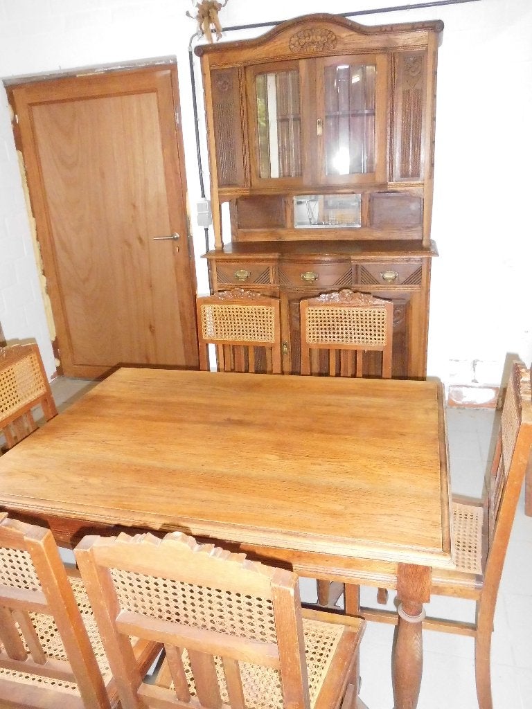 Antieken eetkamer, Ophalen